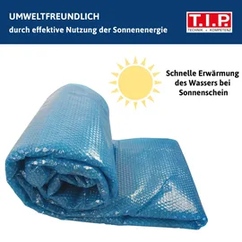 T.I.P. Poolsolarabdeckung blau 7,32 x 3,66 m