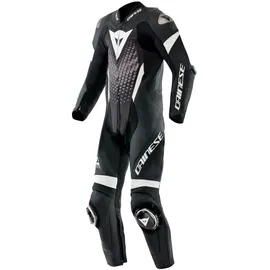 Dainese Laguna Seca 6 S/T einteilige Lederkombi Gr. 49T - Einteiler Schwarz Weiß