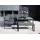 Kettler Ocean Casual Dining Dininglounge Tisch 112,5x112,5cm Aluminium/Polyester Dunkelgrau|Hellgrau