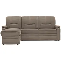 polsterpower Ecksofa - Miro mandel - Basismodell - Recamiere links Sofa