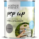 Schöner Wohnen Pep Up Outdoor Farbe taupegrau 1 l für Möbel Spielgeräte