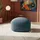 deluke Sitzhocker SUMIR Stoff 52 x 32 x 48 cm Dunkelgrau