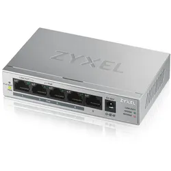 Zyxel GS1005HP Unmanaged Switch 5x Gigabit Ethernet 4x PoE+, max. 60 Watt