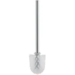 Duravit Bürstengarnitur D-Code 154x154x342mm, wandhäng. Chrom/Mattweiß, Messing, Schraubbefestigung 0099271000