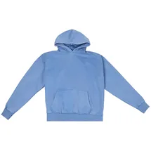 dropsize HEAVY OVERSIZE EMBO HOODIE - blau,