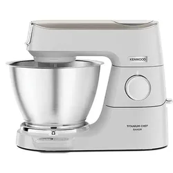 Kenwood KVC65.001WH Küchenmaschine 1200 W 5 l Edelstahl, Weiß Integrierte Waagen