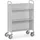 FETRA 4891 Bürowagen 40,0 x 85,5 x 121,8 cm grau