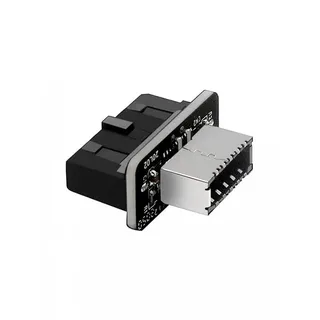 Aquatuning GRAUGEAR USB 3.0 internal 19-Pin Stecker auf USB 3.1 Typ-E adapter