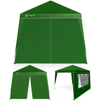CASARIA Faltpavillon 3 x 3 m inkl. Seitenteile grün