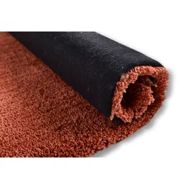 Tom Tailor Shaggy Teppich Cozy Hochflorteppich 50 x 80 cm Braun