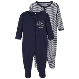 Name It Schlafoverall NBNNIGHTSUIT 2P W/F Y/D CORE blau
