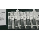 10 m. Gardinenband 50 mm Flausch- Smokfaltenband 1/2,5 Transparent Smokband