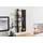 Massivmoebel24 Wandregal 58 x 21,5 x 110 cm Beige