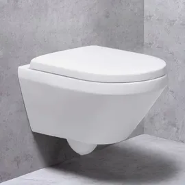 Villeroy & Boch Architectura Wand-WC mit WC-Sitz Weiß