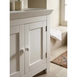 KADIMA DESIGN Waschbeckenunterschrank 2 Türen 57 x 0 x 0 cm Weiß