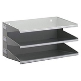 Durable Sortierstation grau mit 3