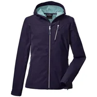 KILLTEC Softshelljacke Kapuze in Blue Anthracite | Gr.: 38