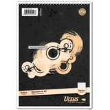 Ursus Ursus® Notizblöcke DIN A5 kariert, 10 Blöcke