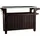 KETER Grilltisch 134 x 88 cm Edelstahl Braun