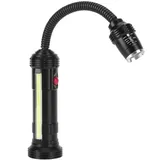 LED-Arbeitsleuchte Flexibler Schwanenhals LED-Arbeitsleuchte Aluminium USB-Aufladung IP44 Wasserdicht Mit Magnetfuß für Mechanische Bearbeitung, Werksseitige Werkzeugmaschinen,spezielle Beleuchtung