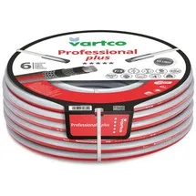 Vartco Professional Plus 6-lagiger Wasserschlauch Trinkwasserschlauch Lebensmittelschlauch Torsion-Free System Gartenschlauch Gartenbewässerung Flexibel Flexischlauch UV-beständig 30 Bar (1/2'' 50m),
