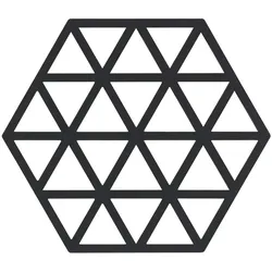 Zone Denmark - Triangle Untersetzer, 16 x 14 cm, schwarz