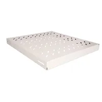 Equip Variabler Fachboden 19', 1HE, 500mm, Grau