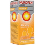 Reckitt Benckiser Deutschland GmbH NUROFEN Junior Fieber- und Schmerzsaft Orange 40mg/ml