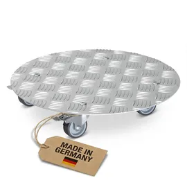 Wagner Alaska Pflanzenroller Ø 38 x 7,5 cm Aluminium