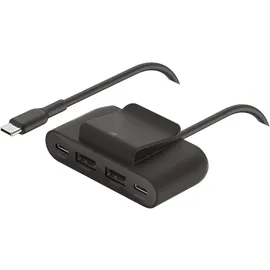 Belkin 4-Port-USB-Splitter Black