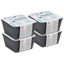 vidaXL Raumentfeuchter mit Nachfüllbeuteln 4 Stk. 450 g - Grau