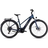 Cube Touring Hybrid One 500 deepsea ́n ́chrome 2025 Trapeze 54 cm