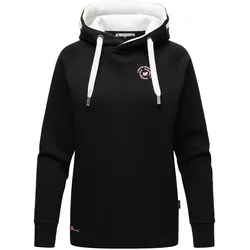MARIKOO Damen Warmer Kapuzenpullover Pullover im Oversize Look AIRII