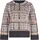 Betty Barclay Strickpullover mit Jacquard in Grey/Brown | Gr.: 44