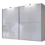 Wiemann Schwebetürenschrank »Orion«, Glasfront weiß front Glas weiß, , 43611656-0 B/H/T: 200 cm x 217 cm x 67 cm