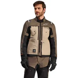 Alpinestars Cusco Textiljacke Beige/Braun/Schwarz 4XL