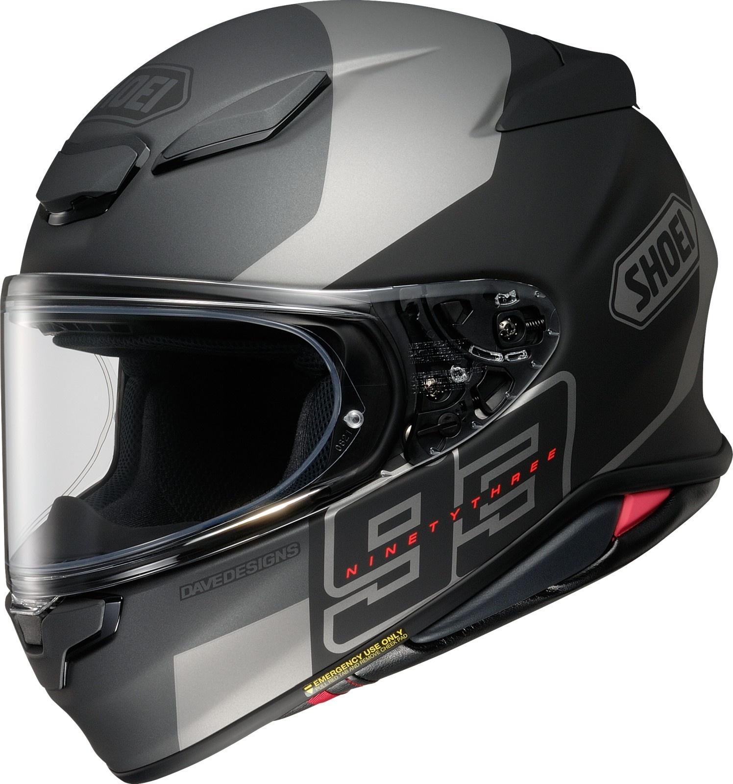 Shoei NXR 2 Mm93 Collection Rush Tc-5 Gr. XL 61/62