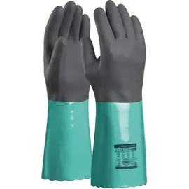 Leipold Schutzhandschuhe, Chemikalienhandschuhe LeiKaChem® 1342 Gr.10 grün EN 388,EN 407,EN 374 PSA III