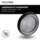 STILLSTERN Pizzablech rund Antihaftbeschichtet (24cm) für Minibacköfen und Öfen