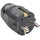 Bachmann 910.100 Schutzkontaktstecker Kunststoff 250V Schwarz IP20