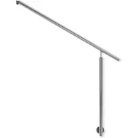 DOLLE Eingangsgeländer Edelstahl 150 cm 1 Pfosten