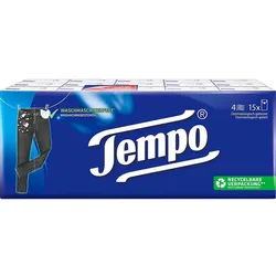 Tempo Taschentücher Klassik 4-lagig - 15 x 10 Tücher