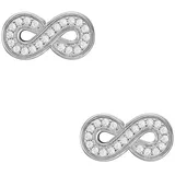 Fossil Ohrstecker 925er Silber Zirkonia JFS00634040 silber