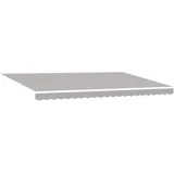 vidaXL Einziehbare Markise 500 x 300 cm grau