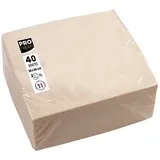 ProNappe Servietten creme 2-lagig 38,0 x 38,0 cm, 40 St.