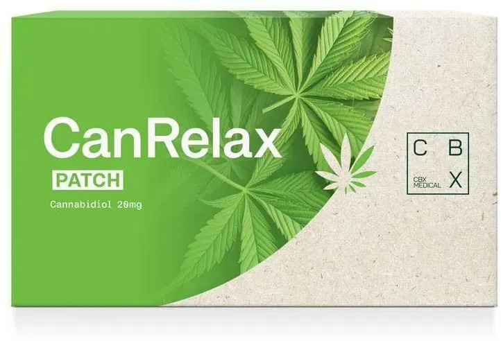 CBX Medical CanRelax Patch 4x14 St Pleister