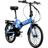 Zündapp Z101 20 Zoll RH 37 cm sky blau