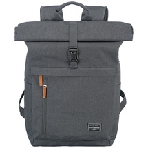 Travelite Basics Rollup Rucksack 60 cm Laptopfach Rucksäcke Grau