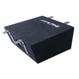 Alpine SWC-D84T6 Subwoofer Gehäuse kompatibel mit VW T6 & T6.1 California, 20cm Tieftöner mit 300W