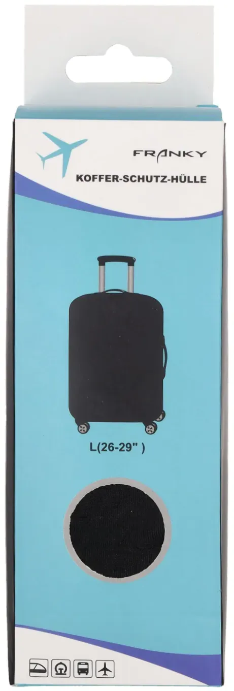 Franky Kofferhülle Luggage Cover LC-10L black